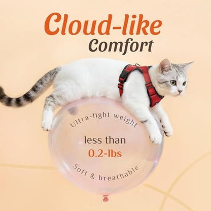Dooradar Cat Harness and Leash Set, Adjustable and Escape Proof - Image 6