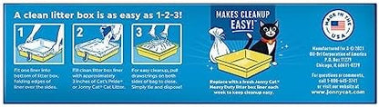 JONNY CAT Litter Box Liners, Heavy Duty Drawstring Liners, 5 Liners per Box - Image 6