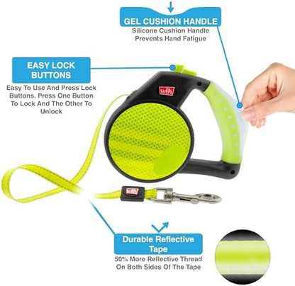 WIGZI Reflective Gel Retractable Leash - Image 2