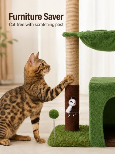 Woochpet 38'' Cat Tree Tower - Image 5