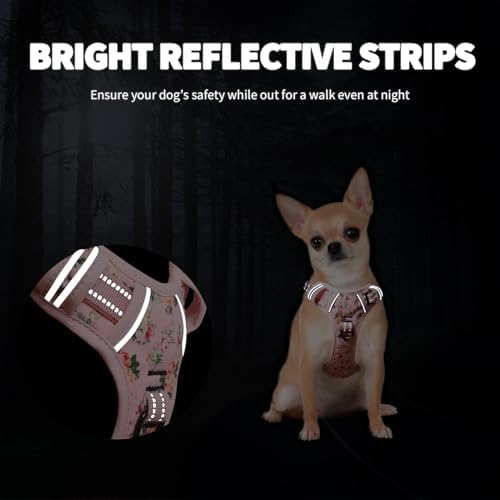 HEELE Dog Harness, No Pull Adjustable Padded Reflective Harness - Image 4