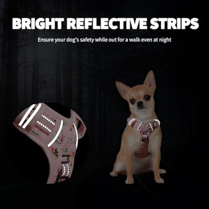 HEELE Dog Harness, No Pull Adjustable Padded Reflective Harness - Image 4