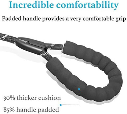 iYoShop Double Dog Leash, 360° Swivel, No Tangle, 8-35 lbs - Image 4