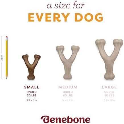 Benebone Wishbone Chew Toy for Aggressive Chewers, Pumpkin Spice - Image 5