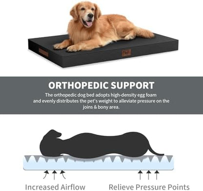 Outdoor Waterproof Orthopedic Dog Bed - Image 3