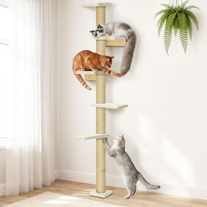 Wall Mounted Cat Tree, Space Saving Cat Wall Furniture by AGYM