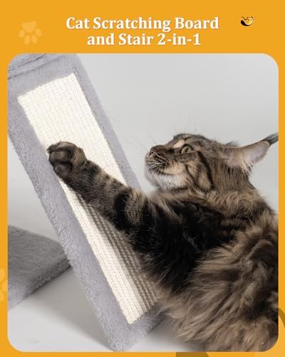 Aechonow Cat Tree Tower for Large Cat, Cat Bed House - Image 5