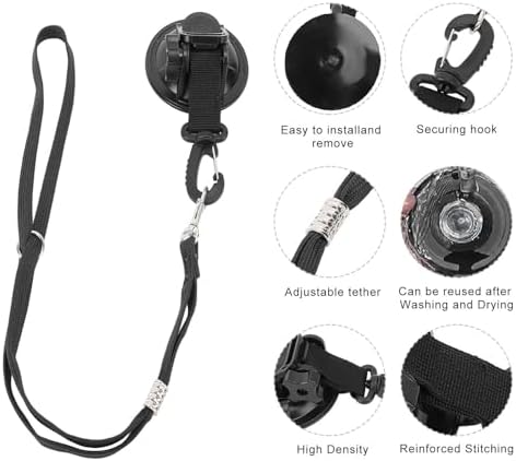 Pomya Dog Bathing Tether with Suction Cup, Dog Grooming Tub Restraint, - Image 2