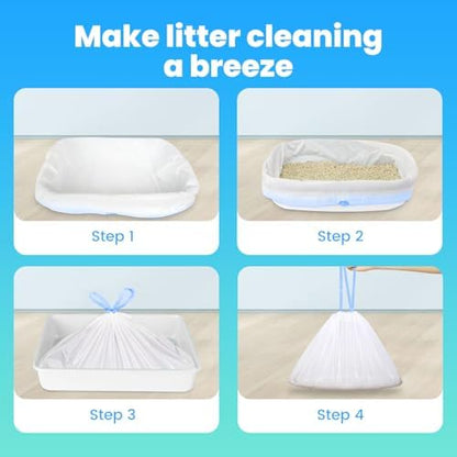 30 Pack Jumbo Cat Litter Bags - Image 6