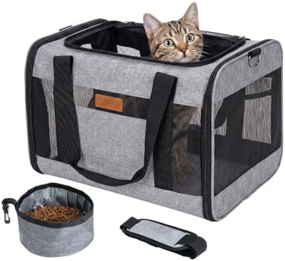 YUNIQUE Soft-Sided Cat & Dog Carrier by YUNIQUE