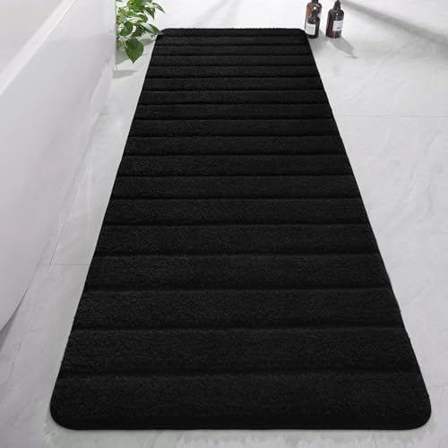 AROGAN Luxury Long Bathroom Runner Rugs 24x72 Inch Bath Rug Non Slip by AROGANAREARUG