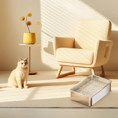 Stainless Steel Cat Litter Box - Image 7