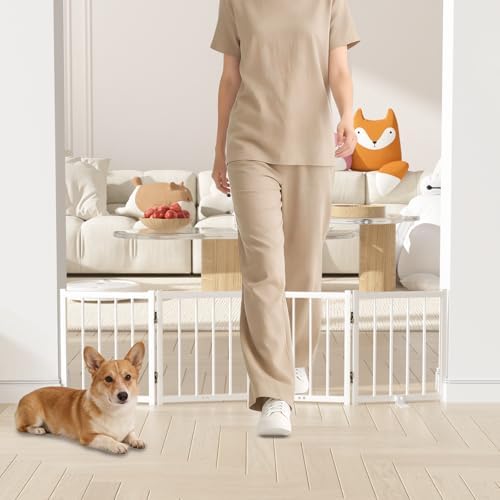 Snuowu 16" Freestanding Short Dog Gate by SNUOWU
