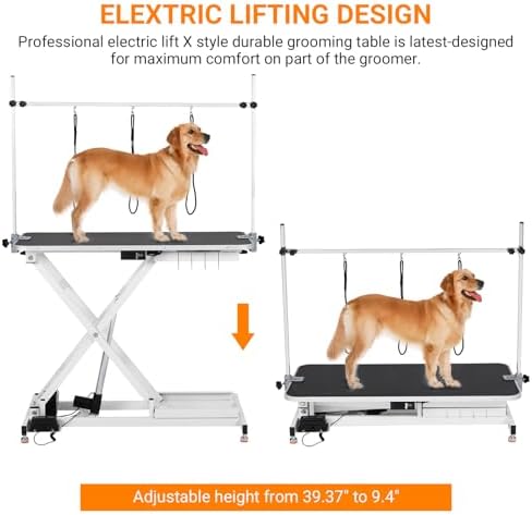 47" Upgraded Electric Dog Grooming Table - Image 3
