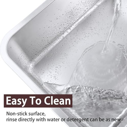 Stainless Steel Cat Litter Box 18"x14"x6" - Image 6