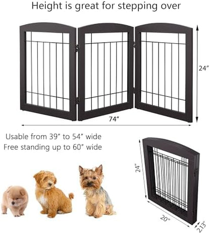 PAWLAND Free Standing Dog Gates - Image 6