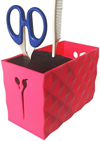 Salon Shears Rack for Hair Stylist Scissors Container for Pet Grooming Hair by irtree