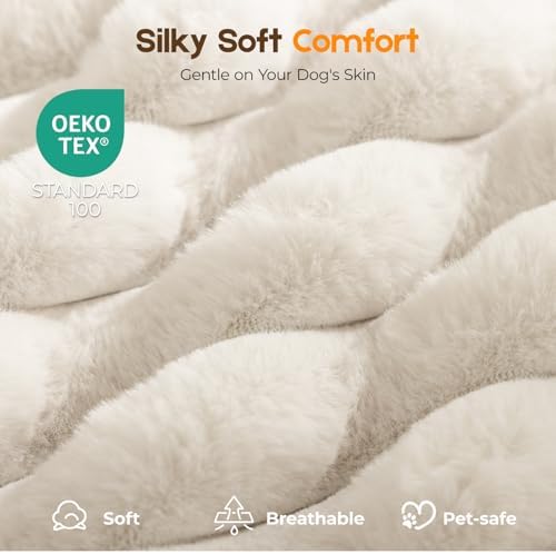 Orthopedic Dog Bed for Large Dog, Waterproof Washable Pet Bed for Crate - Image 2