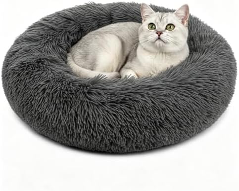 Donut Small Dog Bed, Calming Cat Beds by Unknown