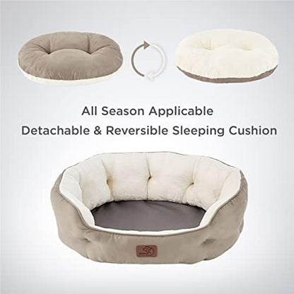 Bedsure Small Dog Bed Washable, Round Cat Beds - Image 6