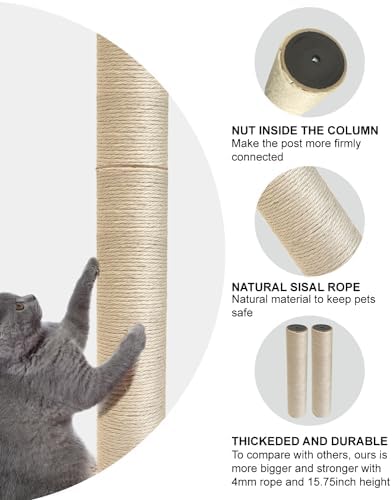 TIMHAKA Cat Scratching Post Replacement - Image 4