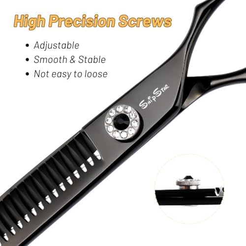 7.5in 25° Curved 35 Teeth Chunker Dog Grooming Scissors - Image 5
