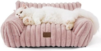 Bedsure ComfyFleece® Shown on TV Fluffy Cat Couch by BEDSURE