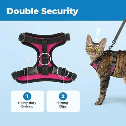 Voyager Escape-Proof Step-in Cat Harness & Leash - Image 5