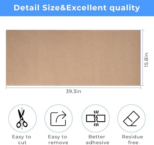 Cat Carpet remnants Cat Scratching Mat Trimmable Self-Adhesive Carpet DIY - Image 2