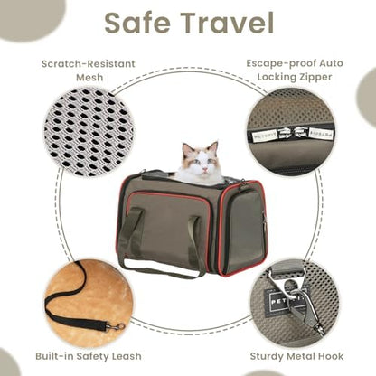 Petsfit Expandable Cat Dog Carrier - Image 6