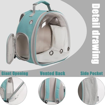 Hamster Backpack Carrier, Bearded Dragon Carrier Backpack - Image 4