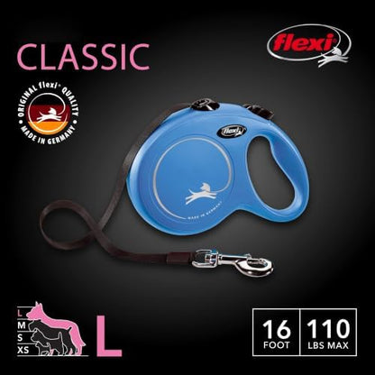 FLEXI® Classic Tape Retractable Dog Leash, 16 ft - Image 2