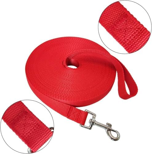 Nylon Training Dog Leash for Small Medium Large Dogs, 15ft 20ft 30ft 50ft 100ft - Image 2