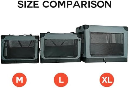 Ashfield & Harkness Collapsible Soft Dog Crate 42" - Image 6