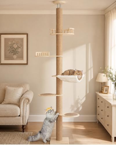 Aechonow 9.8ft Floor to Ceiling Cat Tree by Aechonow