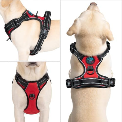PHOEPET No Pull Dog Harnesses for Small Dogs Reflective Adjustable - Image 2