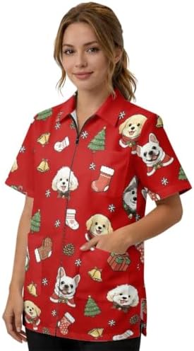 Funny Print Barber Jackets & Smocks by Unknown
