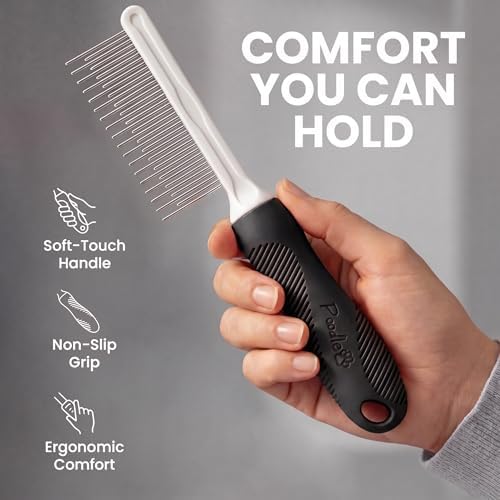 POODLIE Poodle Pet Dog Combs for Grooming Matting - Image 2