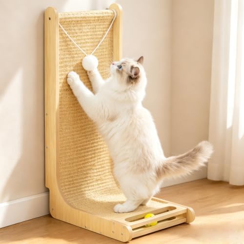 26.8" Sisal Cat Scratcher for Indoor Cats by NxwjoyPet
