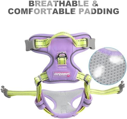 BARKBAY Dog Harness No Pull for Medium Sized Dog Front Back Clips, Dog Vest - Image 6