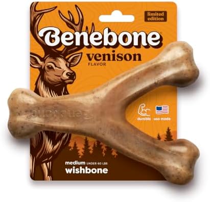 Benebone Wishbone Dog Chew Toy for Aggressive Chewers by Benebone