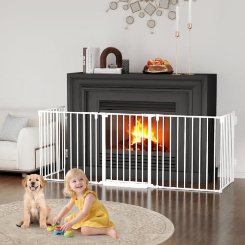 127.5" Wide Configurable Baby Gate by Cideny