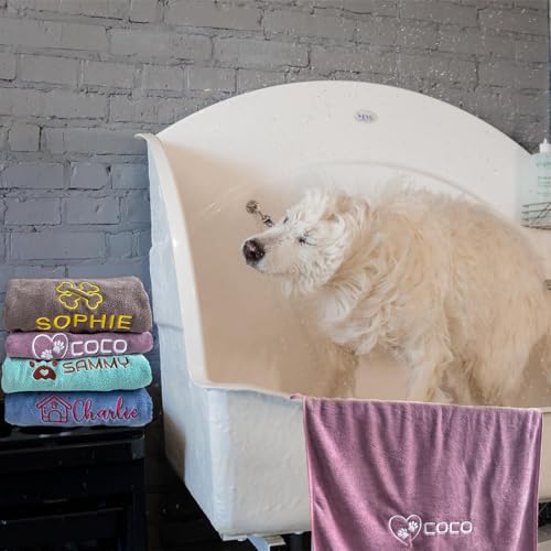 xrlsg Personalized Dog Towel Custom Towel - Image 6