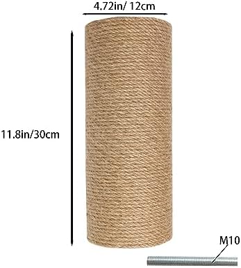 Replacement Cat Scratching Sisal Post Length 11.8in（30cm） Cat Tree Cat - Image 2