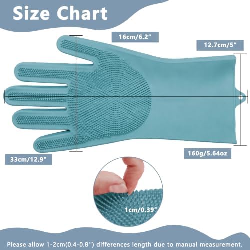 Pet Grooming Gloves—Dog Washing Gloves - Image 2