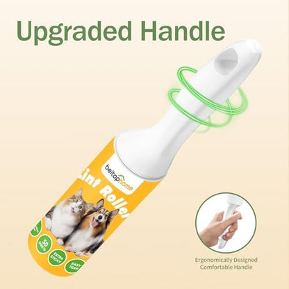 Mini Lint Roller 2 Pack for Pet Hair, 100 Sheets Total - Image 3
