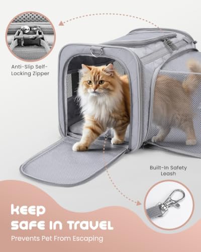 MIDOG Soft Cat Carrier Airline Approved, Expandable - Image 4