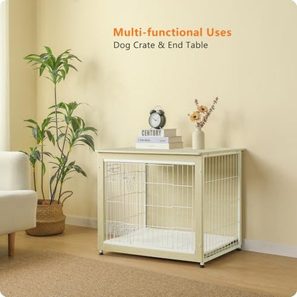 DWANTON 32.5" Dog Crate Furniture - Image 7