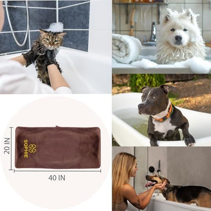xrlsg Personalized Dog Towel Custom Towel - Image 4