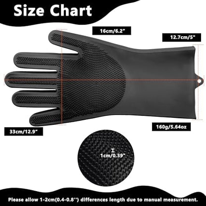 Pet Grooming Gloves—Dog Washing Gloves - Image 2